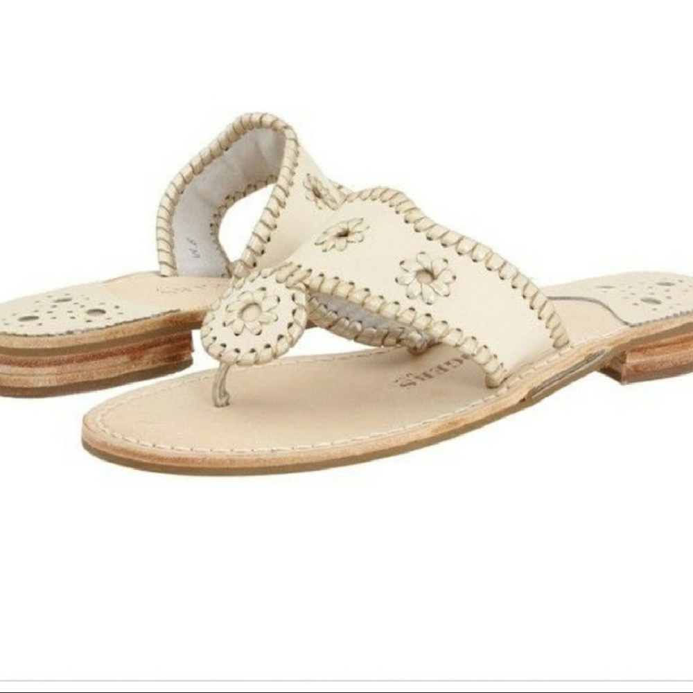 Jack Rogers Palm Beach Navajo Platinum